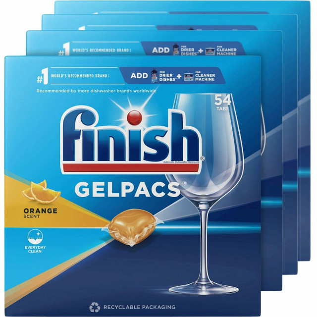 Reckitt Benckiser plc Finish 81181CT Finish All-n-1 Detergent Gelpacs