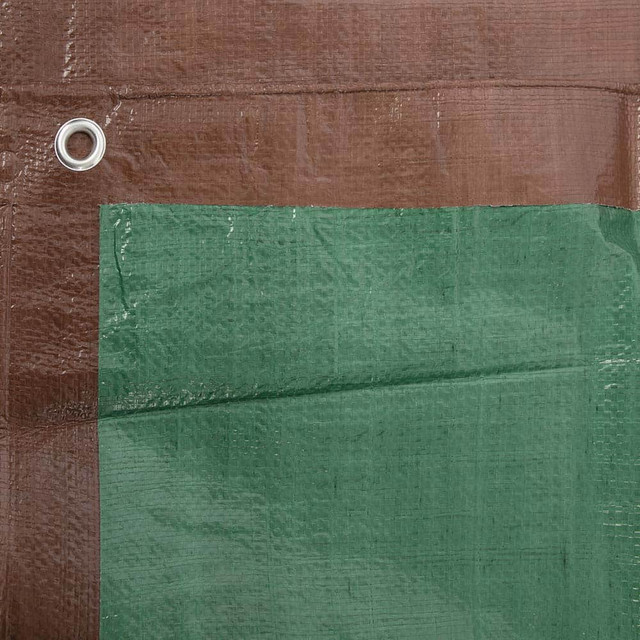 Erickson Manufacturing 57034 Tarp/Dust Cover: Brown, Polyethylene, 20' Long x 12' Wide