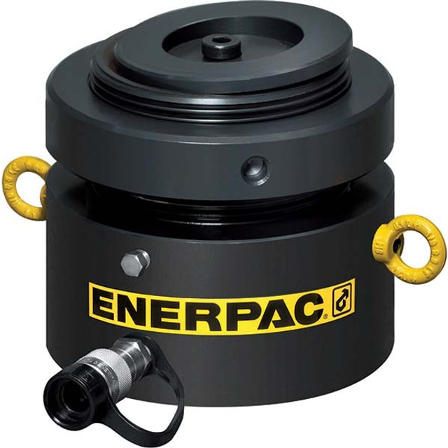 Enerpac LPL5002 Compact Hydraulic Cylinder: Base Mounting Hole Mount, Steel