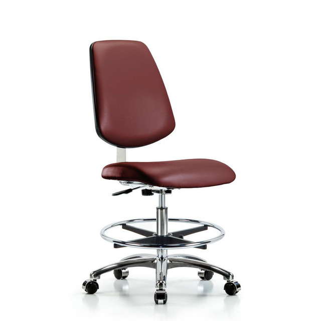 Blue Ridge Ergonomics MSC40370 Task Chair: Vinyl, Borscht