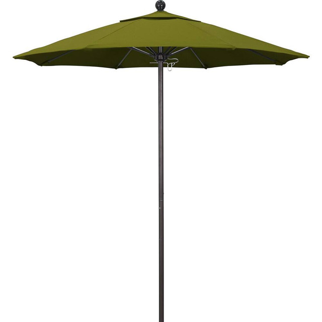 California Umbrella 194061620410 Patio Umbrellas; Fabric Color: Ginkgo ; Base Included: No ; Fade Resistant: Yes ; Diameter (Feet): 7.5 ; Canopy Fabric: Pacifica