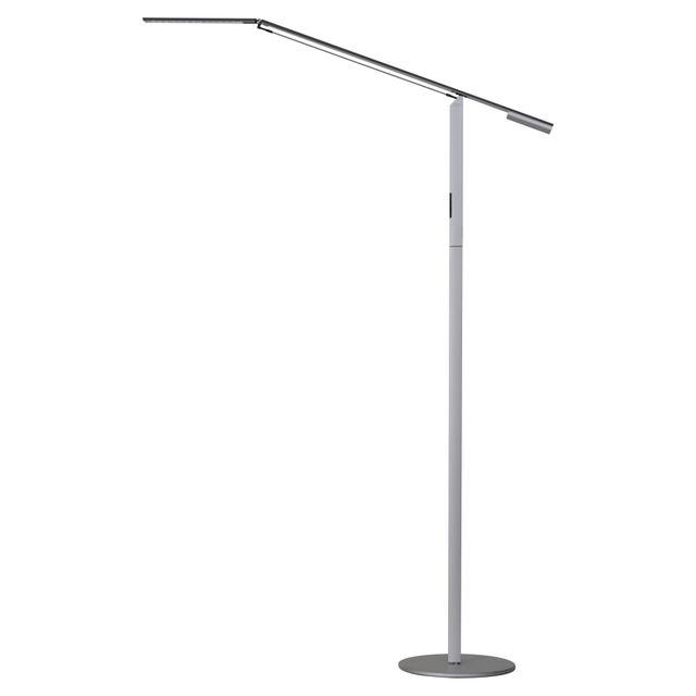 KONCEPT TECHNOLOGIES, INC. Koncept ELX-A-C-SIL-FLR  Equo LED Floor Lamp, 56-3/4inH, Cool/Silver