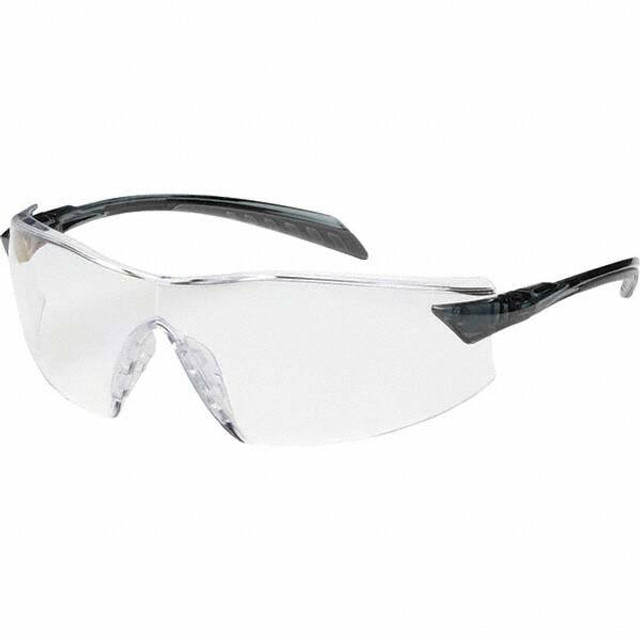 Bouton. 250-45-0020 Safety Glass: Anti-Fog & Scratch-Resistant, Clear Lenses, Frameless, UV Protection