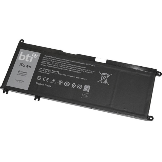 BATTERY TECHNOLOGY, INC. 33YDH-BTI BTI 033YDH Replacement Battery For Dell Inspiron 15 7577, Latitude 13 3380, Latitude 3480, Latitude 3580 BATTERY TECHNOLOGY, INC. 33YDH-BTI BTI 033YDH Replacement Battery For Dell Inspiron 15 7577, Latitude 13 3380, Latitude 3480, Latitude 3580