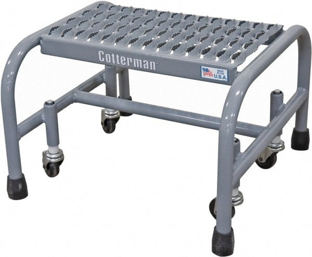 Cotterman D0460104-04-001 Steel Rolling Ladder: 1 Step