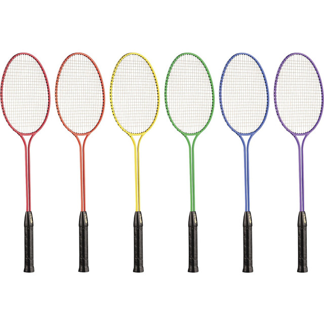 Champion Sports BR30SET Champion Sports Tempered Steel Twin Shaft Badminton Racket Set