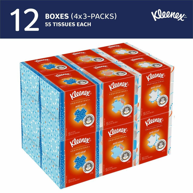 Kimberly-Clark Corporation Kleenex 21286CT Kleenex Professional Anti-Viral Facial Tissue Kimberly-Clark Corporation Kleenex 21286CT Kleenex Professional Anti-Viral Facial Tissue