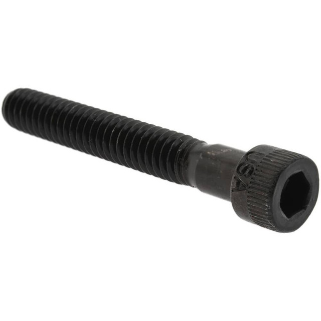 MSC 25C175KCS Socket Cap Screw: 1/4-20, 1-3/4" Length Under Head, Socket Cap Head, Hex Socket Drive, Alloy Steel, Black Oxide Finish