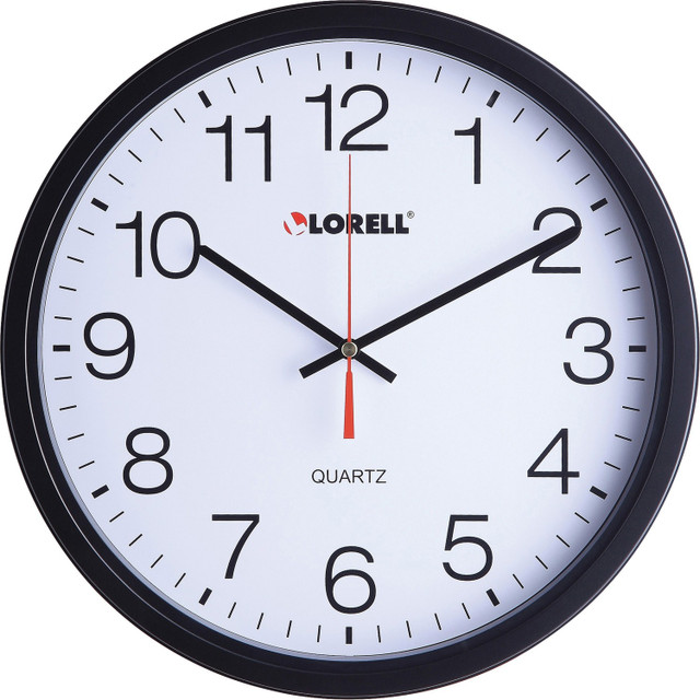 Lorell 61008 Lorell 12-1/2" Slimline Wall Clock