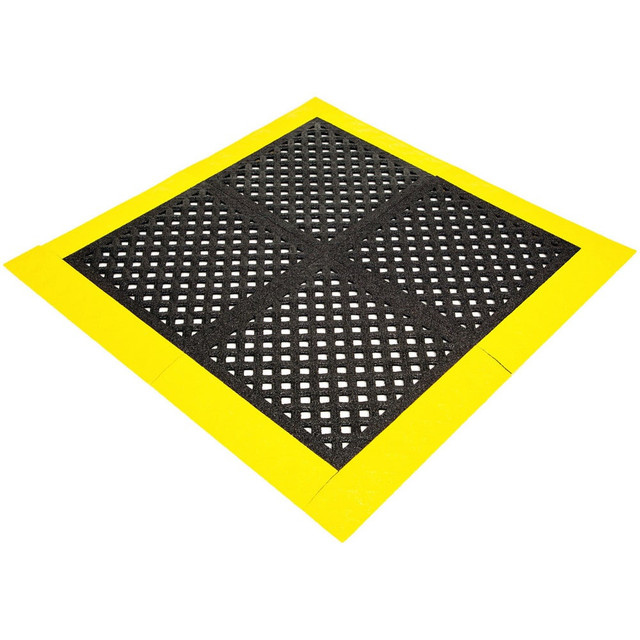 Ergo Advantage AG2BZ1 Anti-Fatigue Modular Matting Tiles; Mat Type: Anti-Fatigue ; Edge Type: Beveled; Interlocking ; Traffic Type: Heavy Duty; Heavy-Duty; Light Duty; Light-Duty; Medium Duty; Medium-Duty; Standard Duty; Standard-Duty ; Base Material