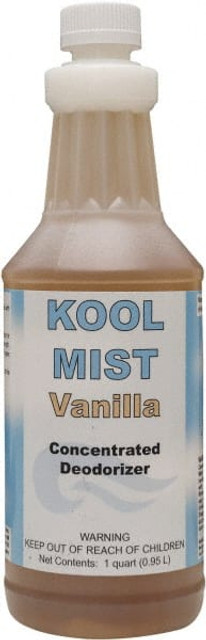 Detco 0984VA-Q12 Kool Mist - Vanilla, 32 oz Bottle, Concentrated Deodorizer