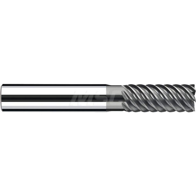 Fraisa P8401501 Square End Mill: 12.00 mm Dia, 27.00 mm LOC, 7 Flute, Solid Carbide