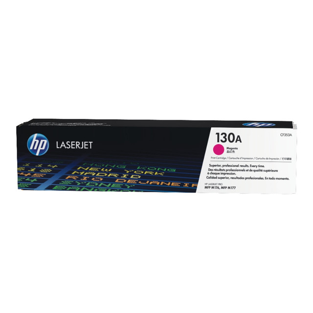 HP INC. HP CF353A  130A Magenta Toner Cartridge, CF353A