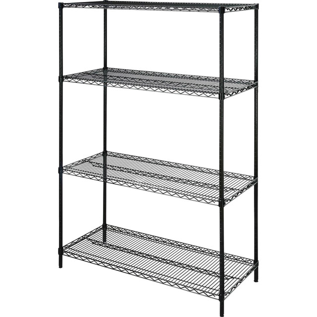 Lorell 70061 Lorell Industrial Wire Starter Shelving Unit