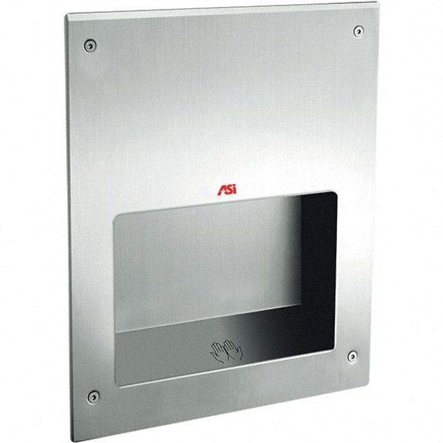 ASI-American Specialties, Inc. 0198-MH-2 1000 Watt Satin Stainless Steel Finish Electric Hand Dryer