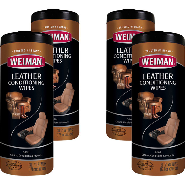 Weiman Products, LLC Weiman 91CT Weiman Products Leather Wipes