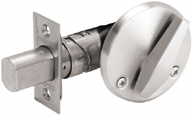 Falcon D261M 626 1-3/8 to 1-3/4" Door Thickness, Satin Chrome Finish, Keyless / Outside Rose Deadbolt