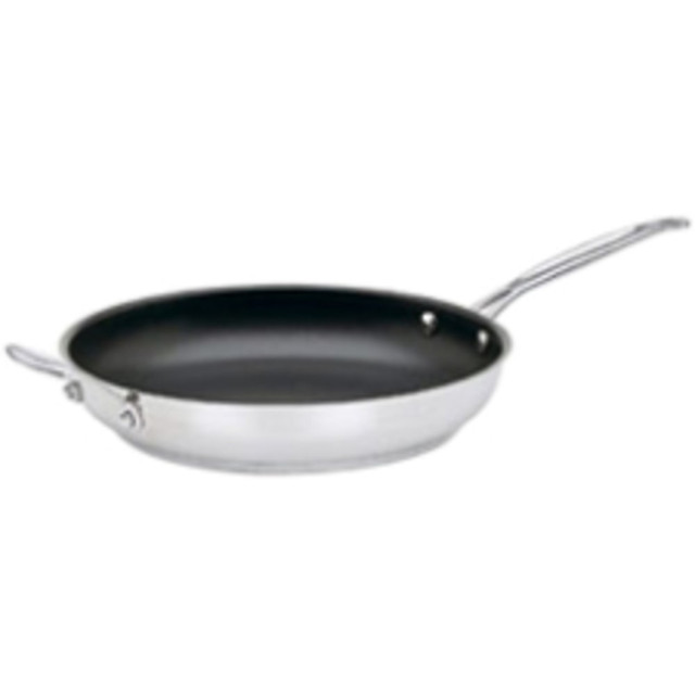 CONAIR CORPORATION Cuisinart 722-30HNS  Chefs Classic Skillet With Helper Handle, 12in, Silver