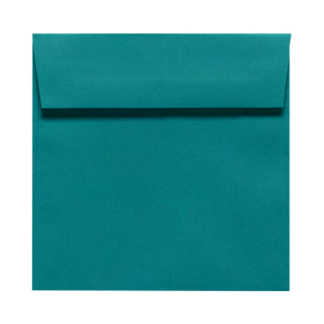 ACTION ENVELOPE EX8515-25-1M LUX Square Envelopes, 5 1/2in x 5 1/2in, Peel & Press Closure, Teal, Pack Of 1,000 ACTION ENVELOPE EX8515-25-1M LUX Square Envelopes, 5 1/2in x 5 1/2in, Peel & Press Closure, Teal, Pack Of 1,000
