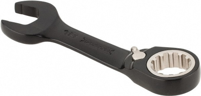 Proto JSCVM18S Combination Wrench: 18.00 mm Head Size, 15 deg Offset