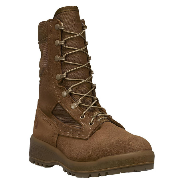 Belleville 550ST 055W Work Boot: Size 5.5, 8" High, Leather, Steel Toe