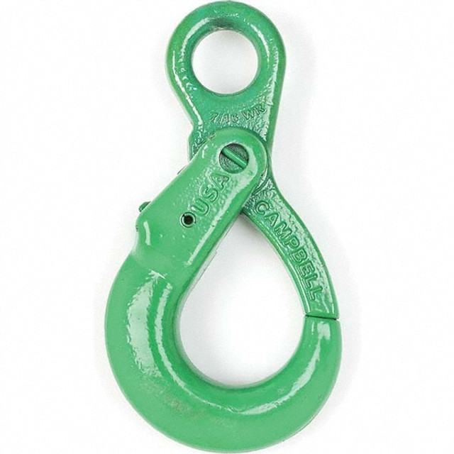 Campbell 5648495 Eye Hooks; Material: Alloy Steel ; Hook Throat: 3.594mm; 3.594in ; UNSPSC Code: 31162600