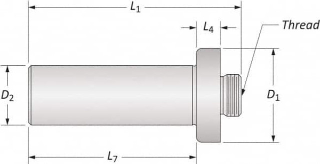 Allied Machine and Engineering SS0750-150018 Boring Head Straight Shank: Threaded Mount