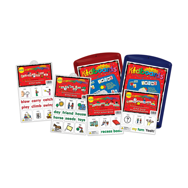 BARKER CREEK PUBLISHING, INC. LM3045 Barker Creek Magnets, Learning Magnets PCS, Activity Kit, Grades Pre-K+, Pack Of 500+