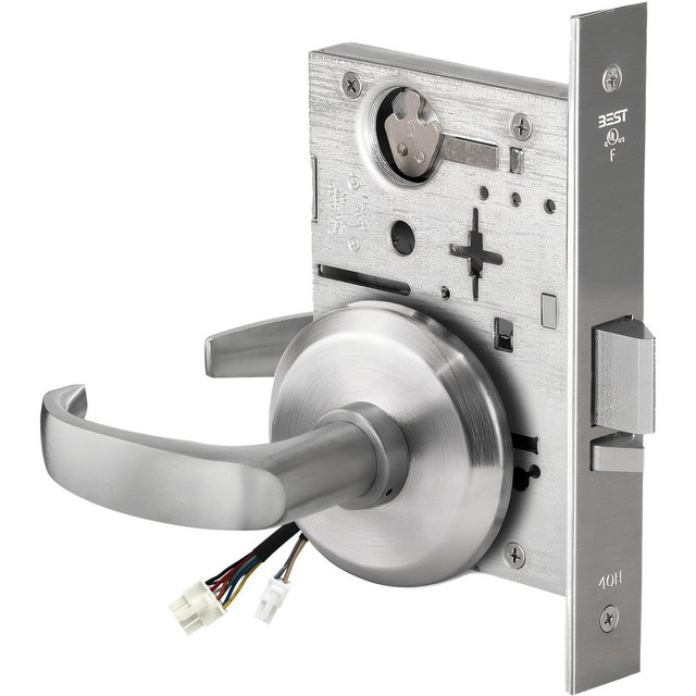 Falcon 45HW0NXEL14S626 Lever Locksets; Lockset Type: Entrance ; Key Type: Keyed Different ; Back Set: 2-3/4 (Inch); Cylinder Type: None ; Material: Metal ; Door Thickness: 1-3/4