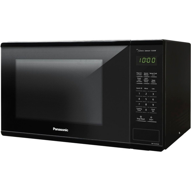 PANASONIC CORP OF NA NN-SU656B Panasonic 1,100W 1.3 Cu. Ft. Countertop Microwave, Black PANASONIC CORP OF NA NN-SU656B Panasonic 1,100W 1.3 Cu. Ft. Countertop Microwave, Black