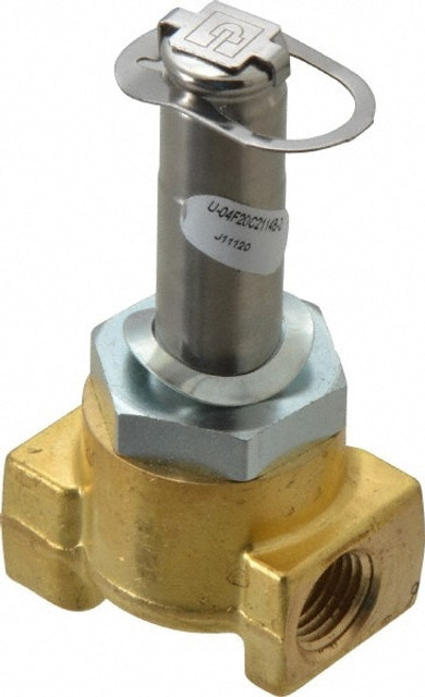 Parker 04F20C2114BDF Solenoid Valve: 1/4" Port, NPT