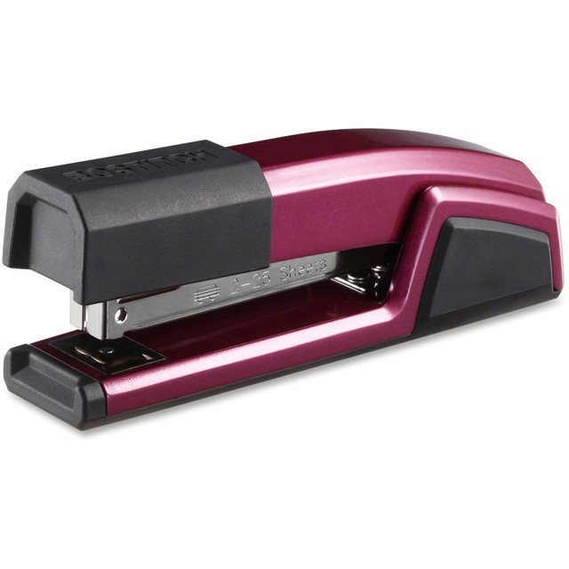 BLACK & DECKER/INDUS. CONST. Bostitch B777RMAG  Epic Stapler - 25 Sheets Capacity - 210 Staple Capacity - Full Strip - Magenta