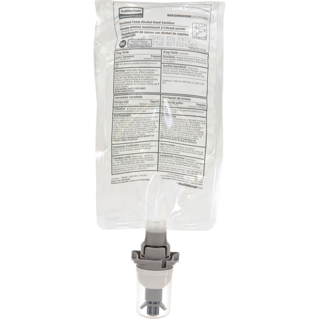 Rubbermaid Commercial Products Rubbermaid Commercial 2080802 Rubbermaid Commercial Hand Sanitizer Foam Refill