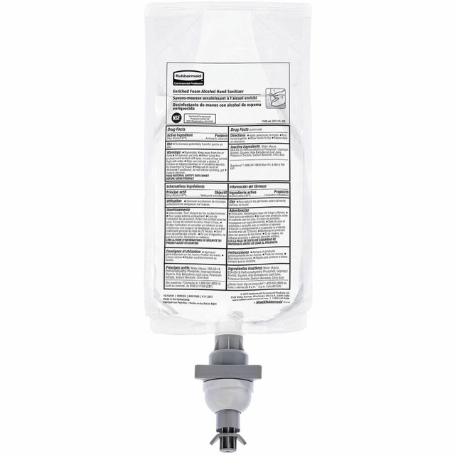 Rubbermaid Commercial Products Rubbermaid Commercial 2080802 Rubbermaid Commercial Hand Sanitizer Foam Refill Rubbermaid Commercial Products Rubbermaid Commercial 2080802 Rubbermaid Commercial Hand Sanitizer Foam Refill