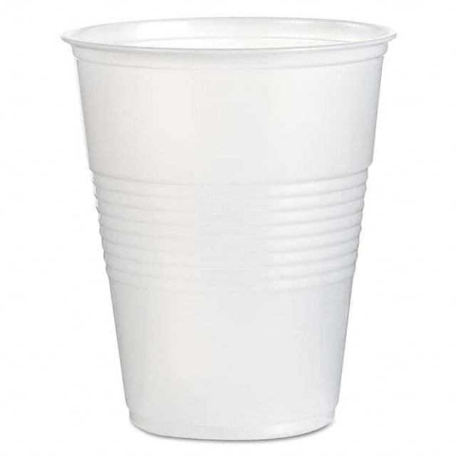 Boardwalk BWKTRANSCUP16CT Translucent Plastic Cold Cups, 16 oz, Polypropylene, 50/Bag, 20 Bags/Carton