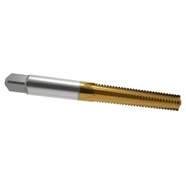 Cleveland C55220 5/16-18 Bottoming RH 3B H3 TiN High Speed Steel 4-Flute Straight Flute Hand Tap