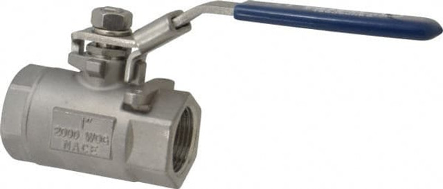 NIBCO NL94Q7A Standard Manual Ball Valve: 1" Pipe, Standard Port