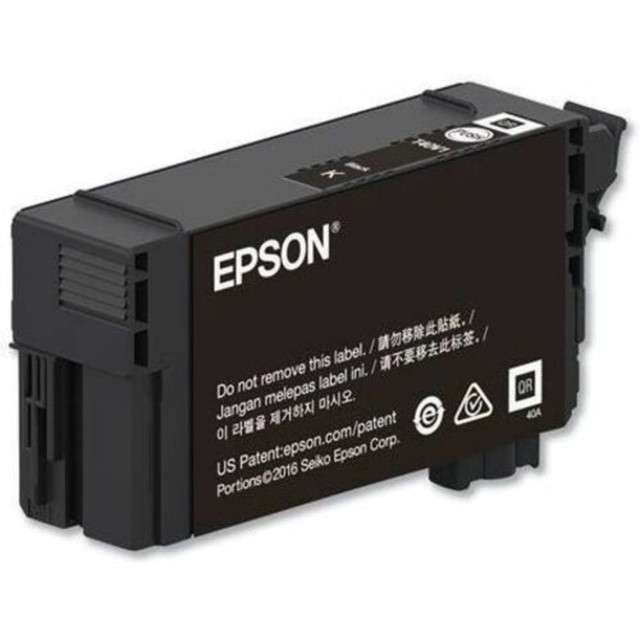 EPSON AMERICA INC. T40V120 Epson UltraChrome XD2 T40V Original Standard Yield Inkjet Ink Cartridge - Black - 1 Pack - Inkjet - Standard Yield - 1 Pack
