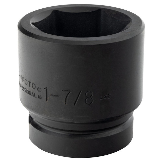 Proto J10030 Impact Socket: 1" Drive, 1-7/8" Socket, Hex Drive