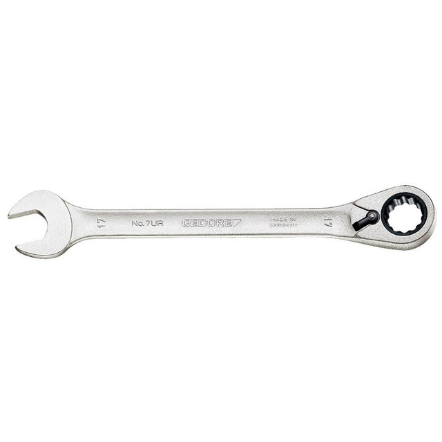 Gedore 2297337 Ratchets; Tool Type: Reversible Ratchet ; Drive Size: 16 mm ; Head Style: Reversible ; Material: Vanadium Steel ; Finish: Matte Chrome ; Overall Length (mm): 212.0000