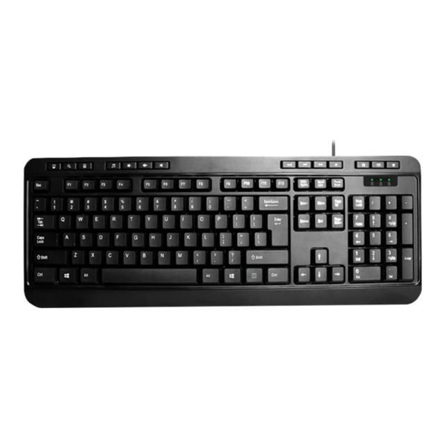 ADESSO INC AKB-132PB Adesso AKB-132 Multimedia Desktop Keyboard ADESSO INC AKB-132PB Adesso AKB-132 Multimedia Desktop Keyboard