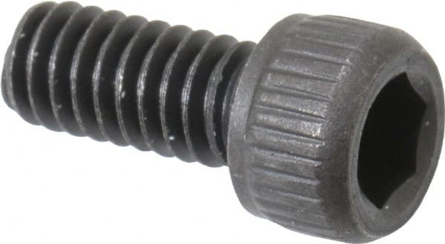 Unbrako 118888 Socket Cap Screw: #8-32, 3/8" Length Under Head, Socket Cap Head, Hex Socket Drive, Alloy Steel, Black Oxide Finish