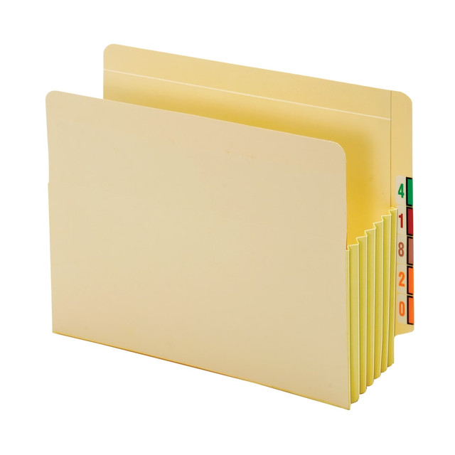 GLOBE WEIS 65174 Pendaflex End-Tab File Pockets With Tyvek Gusset, 5 1/4in Expansion, Letter Size, Manila, Pack Of 10 Pockets GLOBE WEIS 65174 Pendaflex End-Tab File Pockets With Tyvek Gusset, 5 1/4in Expansion, Letter Size, Manila, Pack Of 10 Pockets