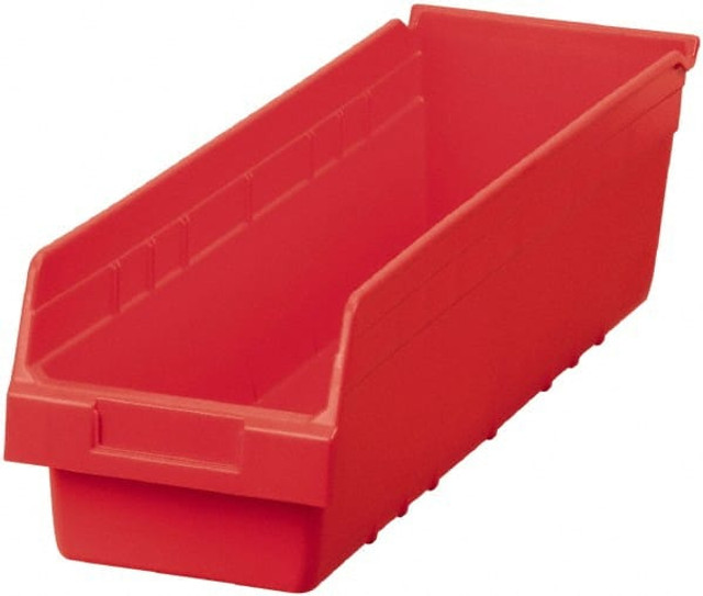 Akro-Mils 30094RED Plastic Hopper Shelf Bin: Red