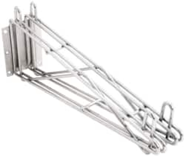 Eagle MHC DWB24-S Stationary Wire Wall Mount Bracket: Use With Eagle MHC Shelving