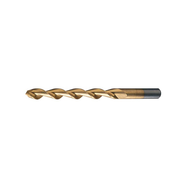 Cleveland C03781 Jobber Length Drill Bit: 9/32" Dia, 118 °, High Speed Steel