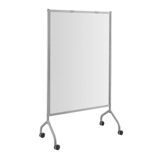 SAFCO PRODUCTS CO Safco 8511GR  Impromptu Full Magnetic Dry-Erase Whiteboard Screen, 42in x 72in, Steel Frame With Gray Finish