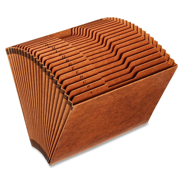 ESSELTE CORP R217AHD Globe-Weis A-Z High-Quality Expanding File, Letter Size, Brown ESSELTE CORP R217AHD Globe-Weis A-Z High-Quality Expanding File, Letter Size, Brown