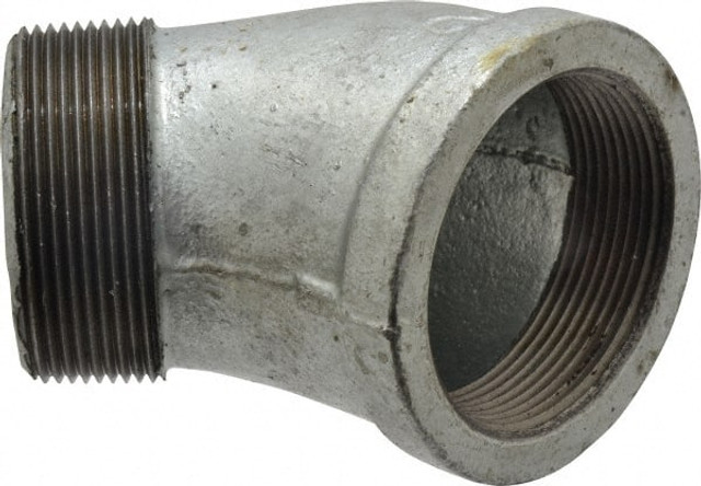 B&K Mueller 510-508HC Malleable Iron Pipe 45 ° Street Elbow: 2" Fitting