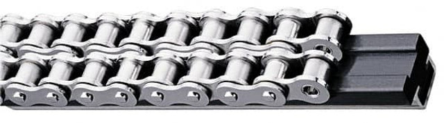 Fenner Drives GC2060-5G120.00 Belt & Chain Guides; Type: Double Chain Guide; Guide Type: Double Chain Guide; Mount: C5; Guide Height: 0.59 mm; 0.59 in; Guide Material: UHMW PE; Overall Length: 10 cm; 10 yd; 10 ft; 10 mm; 10 m; 10 in; Channel Material